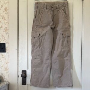 Carhartt Men's Cargo Pants in Light Khaki